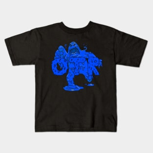 Only The Real Slime Blue Apparel Kids T-Shirt